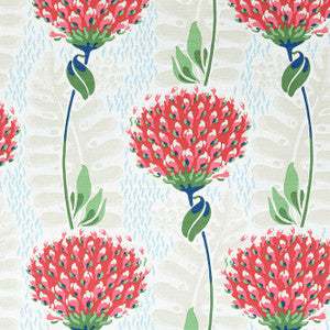 Tiverton Red F910647 by Thibaut Fabric