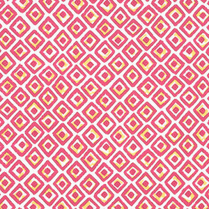 Indian Diamond Pink F910663 by Thibaut Fabric
