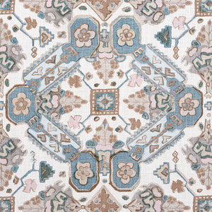 Persian Carpet Spa Blue F910825 by Thibaut Fabric