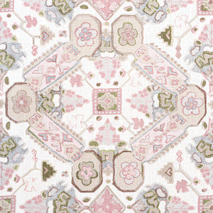 Persian Carpet Blush F910827 by Thibaut Fabric