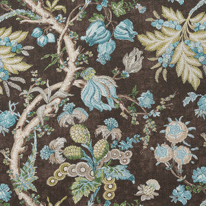 Chatelain Brown F910843 by Thibaut Fabric