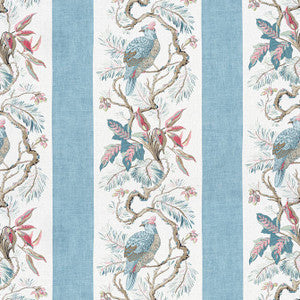 Williamson Spa Blue F910863 by Thibaut Fabric