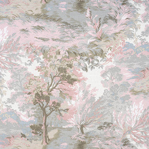 Lincoln Toile Blush F910868 By Thibaut Fabric