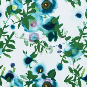 Open Spaces Turquoise F913084 by Thibaut Fabric