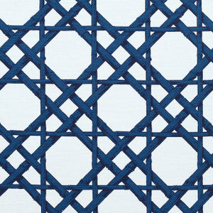 Cyrus Cane Navy F913139 by Thibaut Fabric