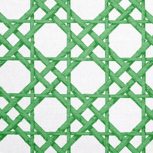 Cyrus Cane Emerald Green F913140 By Thibaut Fabric