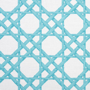 Cyrus Cane Turquoise F913143 by Thibaut Fabric