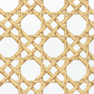 Cyrus Cane Gold F913144 by Thibaut Fabric