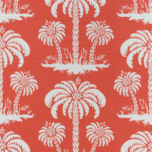 Palm Island Coral F913147 by Thibaut Fabric