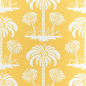 Palm Island Yellow F913148 by Thibaut Fabric