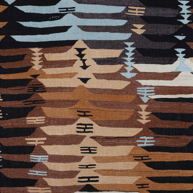 Rio Grande Black F913207 by Thibaut Fabric Thibaut Fabric Rio Grande Black F913207Fabric Mesa Fabric Book 100% Cotton THAILAND </p><p>Repeat: V: - 54 - Fabric Carolina -