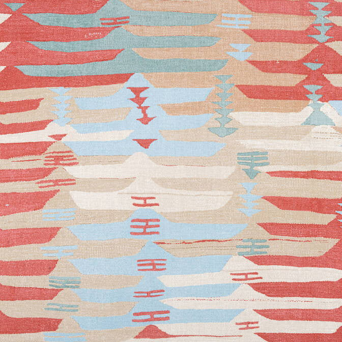 Rio Grande Coral F913212 by Thibaut Fabric Thibaut Fabric Rio Grande Coral F913212Fabric Mesa Fabric Book 100% Cotton THAILAND </p><p>Repeat: V: - 54 - Fabric Carolina -