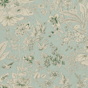 Rosalind Mist F913603 by Thibaut Fabric