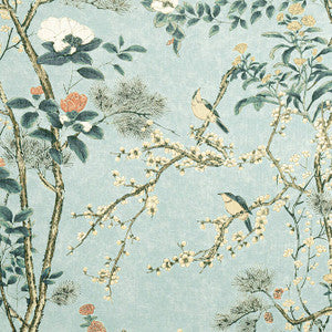 Katsura Mist F913625 by Thibaut Fabric