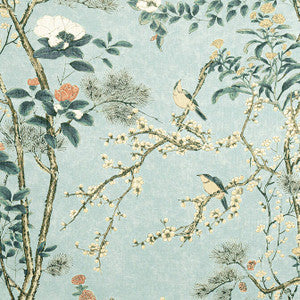 Katsura Mist F913625 by Thibaut Fabric