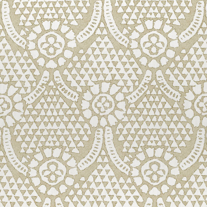 Chamomile Beige F914319 by Thibaut Fabric Thibaut Fabric Chamomile Beige F914319Fabric Canopy Fabric Book 100% Cotton THAILAND </p><p>Repeat: V: 16.5 54 - Fabric Carolina -