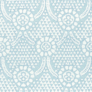 Chamomile Spa Blue F914320 by Thibaut Fabric