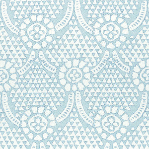 Chamomile Spa Blue F914320 by Thibaut Fabric