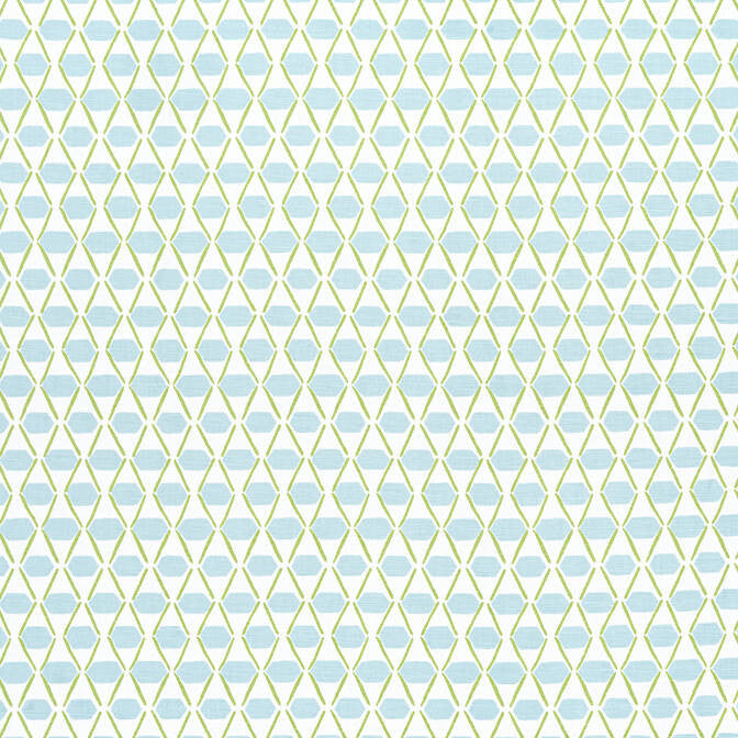 Denver Spa Blue and Green F914328 by Thibaut Fabric Thibaut Fabric Denver Spa Blue and Green F914328Fabric Canopy Fabric Book 56% Linen, 44% Cotton INDIA </p><p>Repeat: V: 3.75 54 - Fabric Carolina -