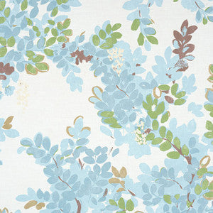 Central Park Spa Blue F914335 by Thibaut Fabric