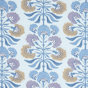 Tybee Tree Lavender and Blue F916216 by Thibaut Fabric