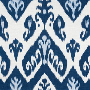 Indies Ikat Navy F916245 by Thibaut Fabric