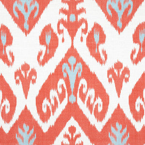 Indies Ikat Coral F916247 By Thibaut Fabric
