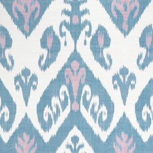Indies Ikat Lavender and French Blue F916249 by Thibaut Fabric