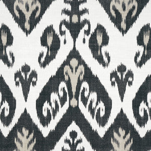 Indies Ikat Black F916250 by Thibaut Fabric