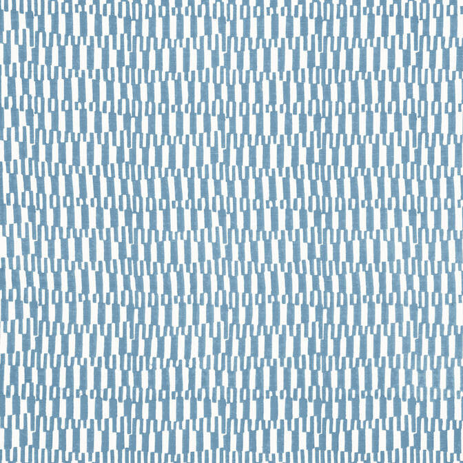 Gogo Blue F920801 by Thibaut Fabric Thibaut Fabric Gogo Blue F920801Fabric Eden Fabric Book 59% Cotton, 41% Linen INDIA </p><p>Repeat: V: 4 54 - Fabric Carolina -