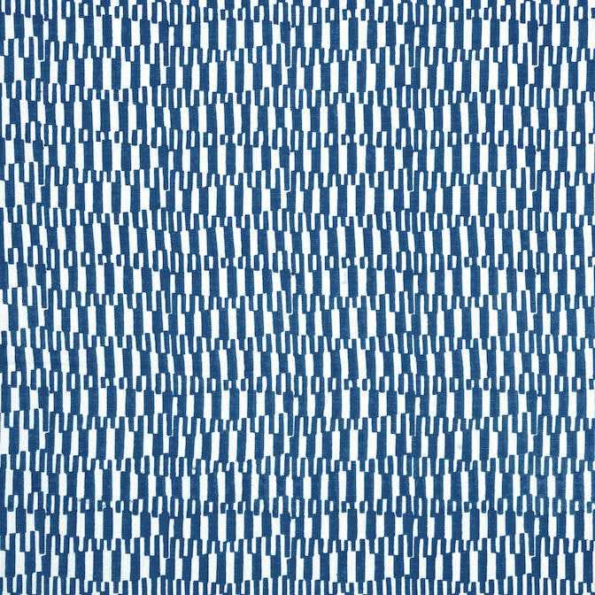 Gogo Navy F920805 by Thibaut Fabric Thibaut Fabric Gogo Navy F920805Fabric Eden Fabric Book 59% Cotton, 41% Linen INDIA </p><p>Repeat: V: 4 54 - Fabric Carolina -