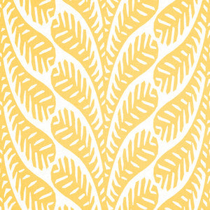 Ginger Yellow F920828 by Thibaut Fabric