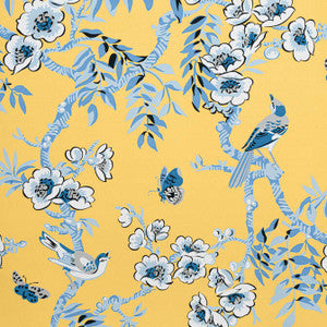 Yukio Yellow F920840 by Thibaut Fabric