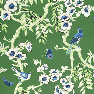 Yukio Green F920841 by Thibaut Fabric