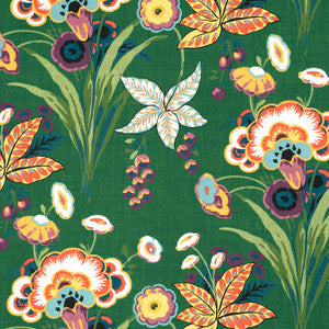Pasadena Emerald F920849 by Thibaut Fabric