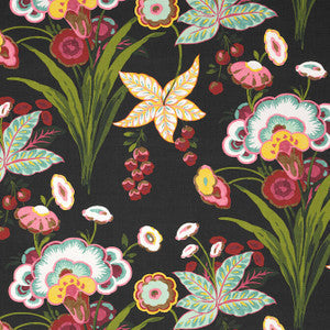 Pasadena Black F920853 by Thibaut Fabric