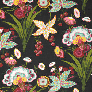 Pasadena Black F920853 by Thibaut Fabric