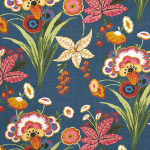 Pasadena Navy F920854 by Thibaut Fabric