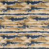 SILVER LINING - Indigo and Gold by Thibaut Fabric