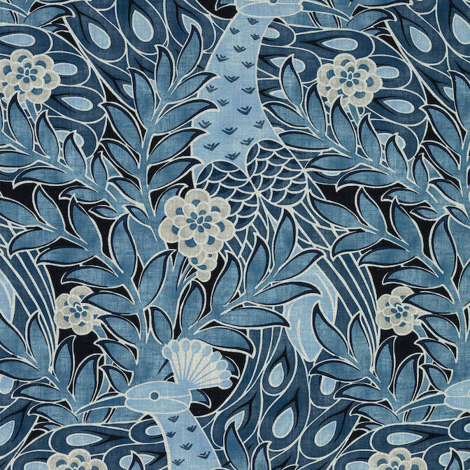 Desmond Navy F92918 by Thibaut Fabric Thibaut Fabric Desmond Navy F92918Fabric Paramount Fabric Book 67% Viscose, 33% Linen UNITED KINGDOM </p><p>Repeat: V: 44.5 54 - Fabric Carolina -