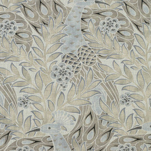Desmond Beige and Grey F92921 by Thibaut Fabric
