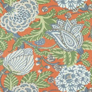 Mitford Orange F92945 by Thibaut Fabric