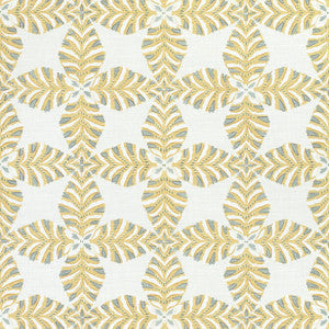 Starleaf Yellow F92970 by Thibaut Fabric