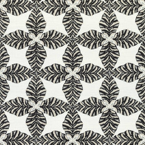 Starleaf Black F92971 by Thibaut Fabric