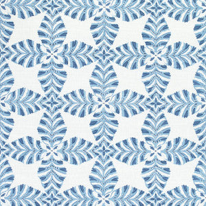 Starleaf Blue F92974 by Thibaut Fabric