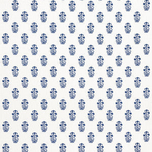 Corwin Navy on White F936400 by Thibaut Fabric