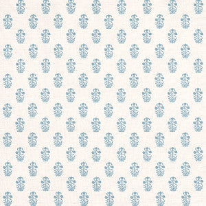 Corwin Slate on Natural F936403 by Thibaut Fabric