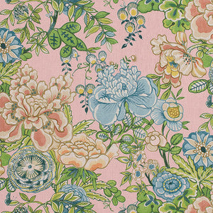 Peony Garden Blush F942016 by Thibaut Fabric