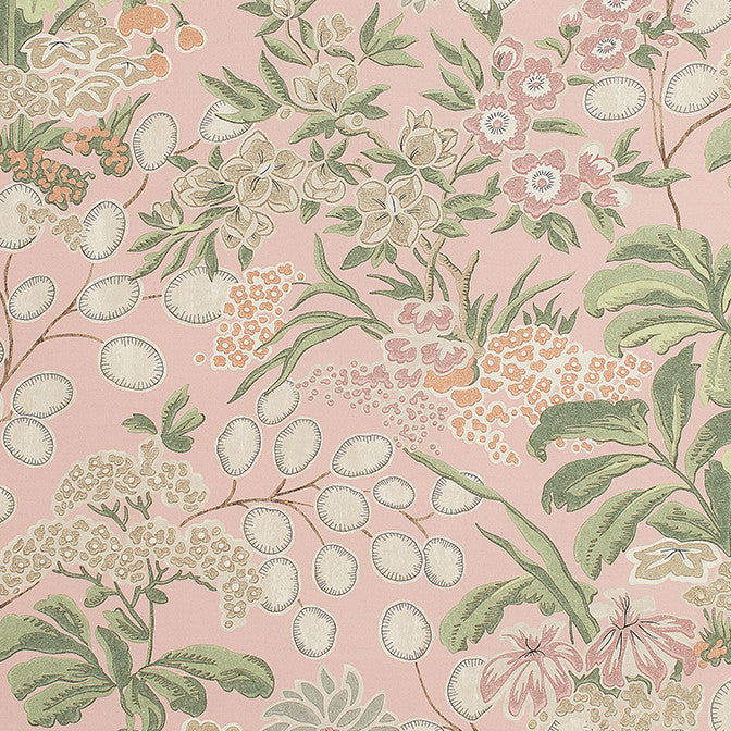 Meadow Blush F942036 by Thibaut Fabric Thibaut Fabric Meadow Blush F942036Fabric Sojourn Fabric Book 60% Linen, 30% Cot, 10% Nylon UNITED KINGDOM </p><p>Repeat: V: 38 54 - Fabric Carolina -