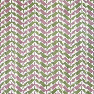 Thibaut Fabric Melrose Check Lavender and Green F945005